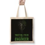 Baskı Dükkanı Engineer Trust Me Bez Çanta