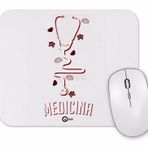Baskı Dükkanı Estetoscopio Mouse Pad