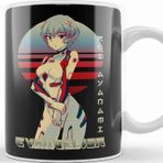 Baskı Dükkanı Evangelion Rei Ayanami Kupa