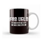 Baskı Dükkanı Fabuelo Abuelo Fabulous Grandfather Grandpa Granddad Father Porselen Beyaz Kupa Bardak