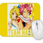 Baskı Dükkanı Fairy Tail Team Nalu Natsu Lucy Mouse Pad