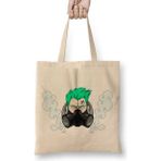 Baskı Dükkanı Fantasy Gas Mask Bez Çanta