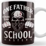 Baskı Dükkanı Father Skull Dad Daddy Papa Poppa Stepdad Husband Family Kupa Bardak