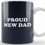 Baskı Dükkanı Fathers Day Proud New Dad Kupa Bardak