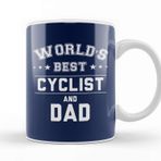 Baskı Dükkanı Fathers Day World's Best Darts Player And Dad Beyaz 330 ml Porselen Kupa Bardak