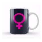 Baskı Dükkanı Female Gender Symbol Kupa Bardak