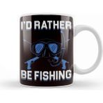 Baskı Dükkanı Fishing Spearfishing Freedive Spearfisher Diver Fish Hunting Kupa