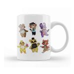 Baskı Dükkanı Fnaf Crossing Beyaz 330 ml Porselen Kupa Bardak