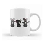 Baskı Dükkanı French Bulldog Coffee Lover Kupa