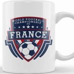 Baskı Dükkanı French Football France Shield World Football Championship 2018 Kupa