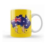 Baskı Dükkanı Funny Australia Kupa Bardak