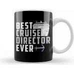 Baskı Dükkanı Funny Best Cruise Director Ever Captain Kupa