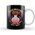 Baskı Dükkanı Funny Chemistry It's Like Magic But Real Science Kupa Bardak