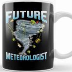 Baskı Dükkanı Funny Future Meteorologist Tornado &amp; Hurricanes Kupa