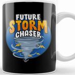 Baskı Dükkanı Funny Future Storm Chaser Tornado &amp; Hurricane Pun Kupa