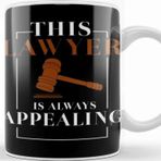 Baskı Dükkanı Funny Lawyer Gift Law School Graduation New Attorney Kupa