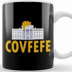 Baskı Dükkanı Funny Presidential Covfefe Meme Whitehouse Kupa Bardak