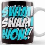 Baskı Dükkanı Funny Swim Swam Won Swimmer Swimming Pool Instructor Coach Kupa