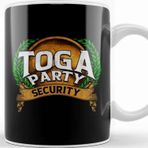 Baskı Dükkanı Funny Toga Party Security Guard Greek Wreath Kupa