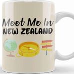 Baskı Dükkanı Funny Travel New Zealand Gift Design Lover Trippin Wanderlust Journey Adventurer Vacation Kupa
