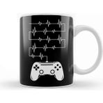 Baskı Dükkanı Gamer Heartbeat Video Game Lover 01 Kupa