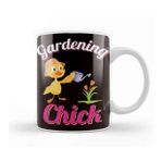 Baskı Dükkanı Gardening Chick Garden Lady Gardener Landscaper Lawn Plants Kupa