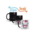 Baskı Dükkanı Gatinha Kitty Hello Kitty Sihirli Porselen Kupa Bardak