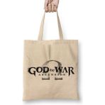 Baskı Dükkanı God Of War Bez Uzun Saplı Krem Rengi Çanta