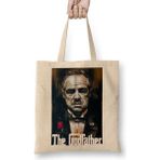 Baskı Dükkanı Godfather Bez Bayan Günlük Çanta
