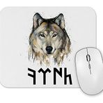 Baskı Dükkanı Goktürk Türk ve Kurt Mouse Pad