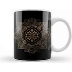 Baskı Dükkanı Golden Sri Yantra Sri Chakra Kupa