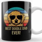 Baskı Dükkanı Goldendoodle Dad Hoodie Best Doodle Dad Ever Gift Köpek Kupa