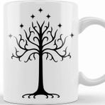 Baskı Dükkanı Gondor Ağacı Yüzüklerin Efendisi Kupa