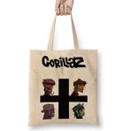 Baskı Dükkanı Gorillaz Bayan Günlük Çanta