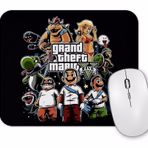 Baskı Dükkanı Grand Theft Mario Mouse Pad