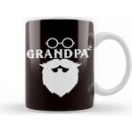 Baskı Dükkanı Grandpa Grandfather Granddad Grandson Granddaughter Family Kupa
