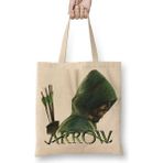 Baskı Dükkanı Green Arrow Bez Çanta