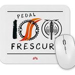 Baskı Dükkanı Grupo Pedal 100 Frescura Branca Mouse Pad
