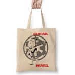 Baskı Dükkanı Guitar Wars Gitar Bez Çanta