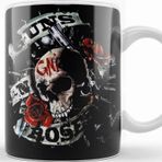 Baskı Dükkanı Guns N Roses Guns Roses Estampa Sihirli Porselen Kupa