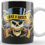 Baskı Dükkanı Gunsn Roses Skull Logo Kupa