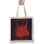 Baskı Dükkanı Hannibal Lecter's Cookbook Bez Kadın Günlük Çanta