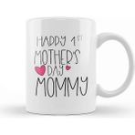 Baskı Dükkanı Happy 1st Mother S Day New Mommy First 2020 Kupa