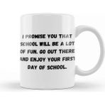 Baskı Dükkanı Happy First Day Of School Quotes 2021 Back To School Kupa