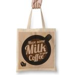 Baskı Dükkanı Have Some Milk On Your Coffee Bez Kadın Günlük Çanta