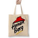 Baskı Dükkanı Heisenberg Breaking Bad Logo Pizza Bez Kadın Günlük Çanta
