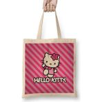 Baskı Dükkanı Hello Kitty Bez Kadın Günlük Çanta