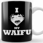 Baskı Dükkanı Hentai I Love My Waifu White Kupa