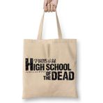 Baskı Dükkanı Highschool Of The Dead Takashi Komuro Bez Kadın Günlük Çanta