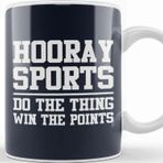 Baskı Dükkanı Hooray Sports Do The Thing Win The Points Sloga Kupa